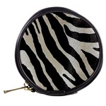 Zebra print Mini Makeup Bag Back