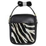 Zebra print Girls Sling Bag Front