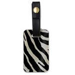 Zebra print Luggage Tags (One Side)  Front