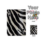 Zebra print Playing Cards 54 (Mini) Front - ClubA