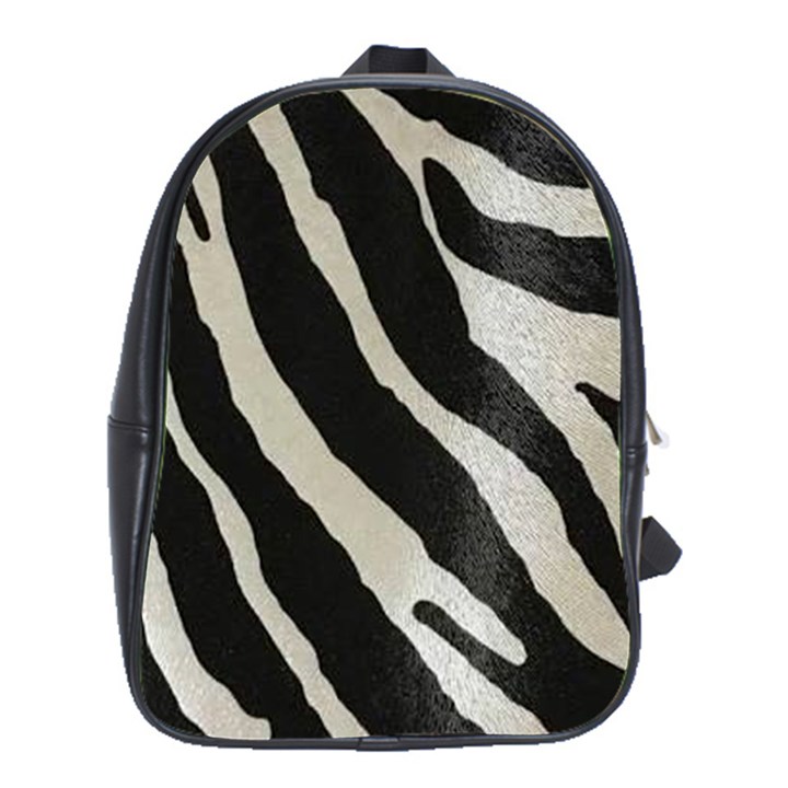 Zebra print School Bag (XL)