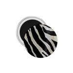 Zebra print 1.75  Magnets Front