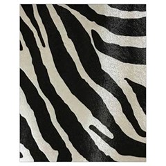 Zebra Print Drawstring Bag (small)