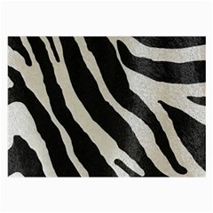 Zebra Print Large Glasses Cloth (2-side) by NSGLOBALDESIGNS2