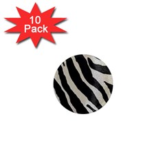 Zebra Print 1  Mini Magnet (10 Pack)  by NSGLOBALDESIGNS2