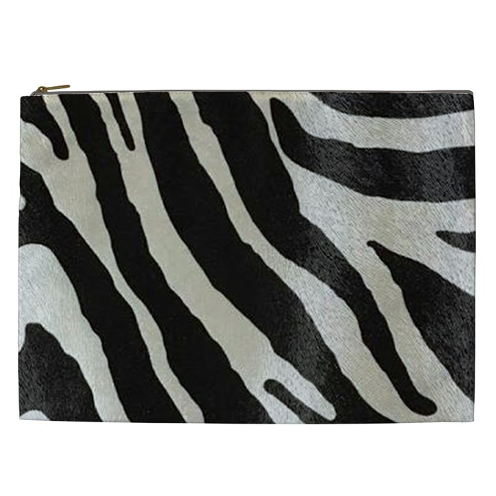 Zebra print Cosmetic Bag (XXL)