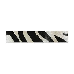 Zebra Print Flano Scarf (mini)