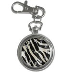 Zebra print Key Chain Watches Front