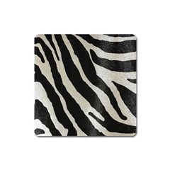 Zebra Print Square Magnet