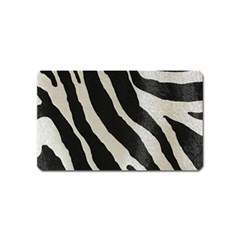 Zebra Print Magnet (name Card) by NSGLOBALDESIGNS2