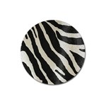 Zebra print Magnet 3  (Round) Front