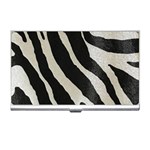 Zebra print Business Card Holder Front