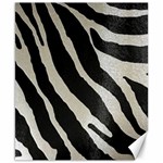 Zebra print Canvas 8  x 10  8.15 x9.66  Canvas - 1