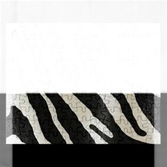 Zebra Print Rectangular Jigsaw Puzzl by NSGLOBALDESIGNS2