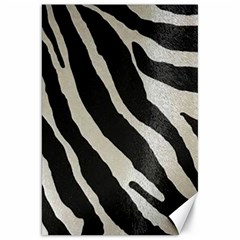 Zebra Print Canvas 20  X 30  by NSGLOBALDESIGNS2