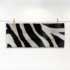 Zebra Print Hand Towel by NSGLOBALDESIGNS2