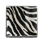 Zebra print Memory Card Reader (Square 5 Slot) Front