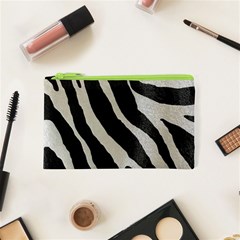 Zebra Print Cosmetic Bag (xs) by NSGLOBALDESIGNS2