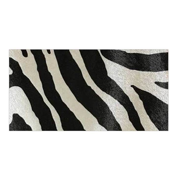 Zebra print Satin Shawl