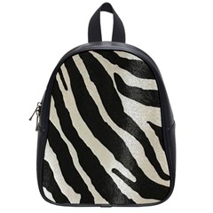 Zebra Print School Bag (small) by NSGLOBALDESIGNS2