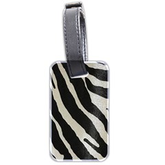 Zebra Print Luggage Tags (two Sides) by NSGLOBALDESIGNS2