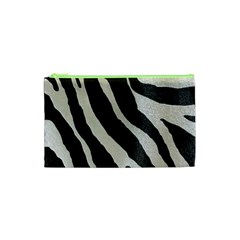 Zebra Print Cosmetic Bag (xs) by NSGLOBALDESIGNS2