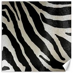 Zebra 2 Print Canvas 12  X 12  by NSGLOBALDESIGNS2