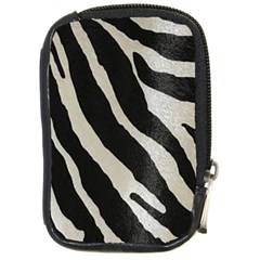 Zebra 2 Print Compact Camera Leather Case by NSGLOBALDESIGNS2