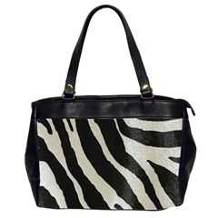 Zebra 2 Print Oversize Office Handbag (2 Sides) by NSGLOBALDESIGNS2