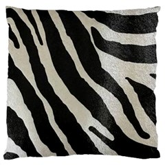 Zebra 2 Print Large Cushion Case (one Side) by NSGLOBALDESIGNS2