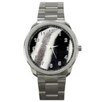 Stella animal print Sport Metal Watch Front