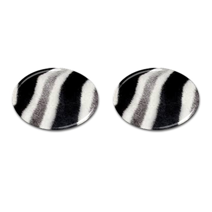 Stella animal print Cufflinks (Oval)