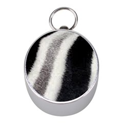 Stella Animal Print Mini Silver Compasses by NSGLOBALDESIGNS2