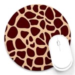 Gulf lrint Round Mousepads Front