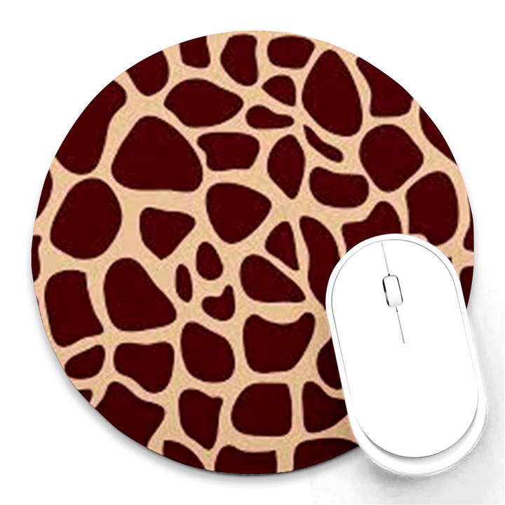 Gulf lrint Round Mousepads