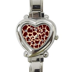 Gulf Lrint Heart Italian Charm Watch by NSGLOBALDESIGNS2