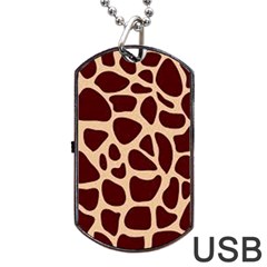 Gulf Lrint Dog Tag Usb Flash (one Side) by NSGLOBALDESIGNS2