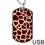 Gulf lrint Dog Tag USB Flash (Two Sides) Front