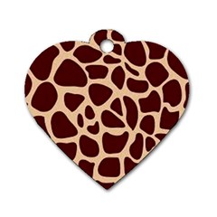 Gulf Lrint Dog Tag Heart (two Sides) by NSGLOBALDESIGNS2