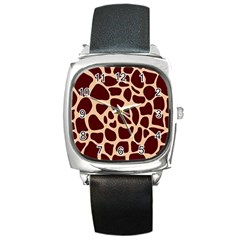 Gulf Lrint Square Metal Watch by NSGLOBALDESIGNS2