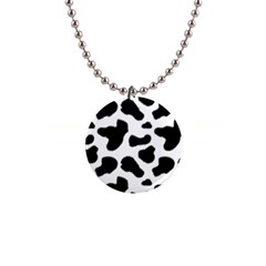 Cheetah Print 1  Button Necklace by NSGLOBALDESIGNS2