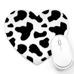 Cheetah Print Heart Mousepads by NSGLOBALDESIGNS2