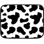 Cheetah print Double Sided Fleece Blanket (Mini)  35 x27  Blanket Front