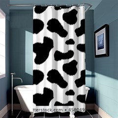 Cheetah Print Shower Curtain 36  X 72  (stall)  by NSGLOBALDESIGNS2