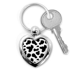 Cheetah Print Key Chains (heart)  by NSGLOBALDESIGNS2