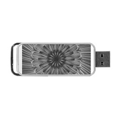 Sunflower Print Portable Usb Flash (one Side) by NSGLOBALDESIGNS2