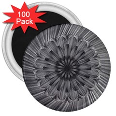 Sunflower Print 3  Magnets (100 Pack) by NSGLOBALDESIGNS2