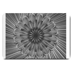 Sunflower Print Large Doormat  by NSGLOBALDESIGNS2