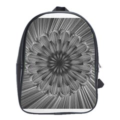 Sunflower Print School Bag (large) by NSGLOBALDESIGNS2