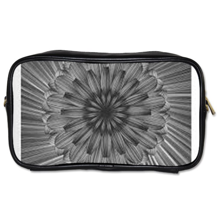 Sunflower print Toiletries Bag (Two Sides)